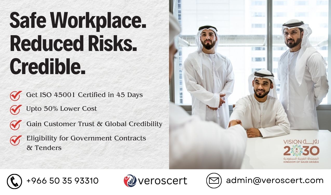 ISO 45001 Certification in Saudi Arabia
